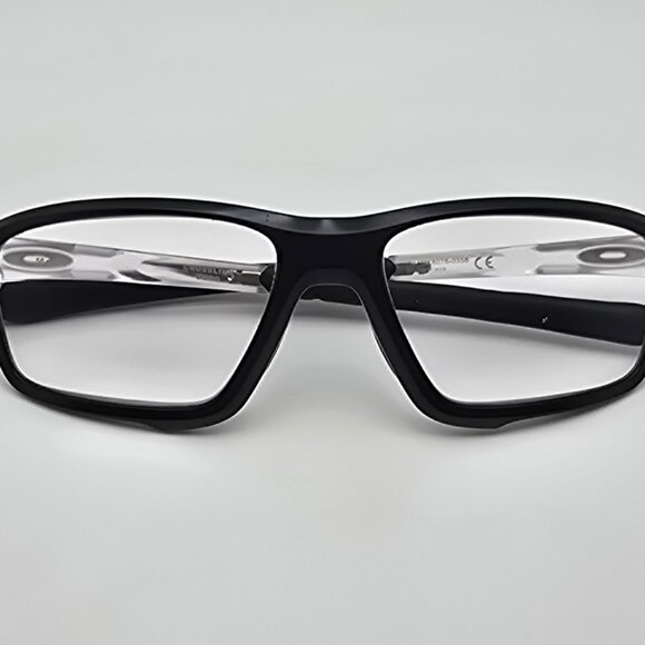 Oakley OX8076-0356 Crosslink Zero Matte Black Matte Clear Eyeglasses Frame 56mm - Picture 10 of 12